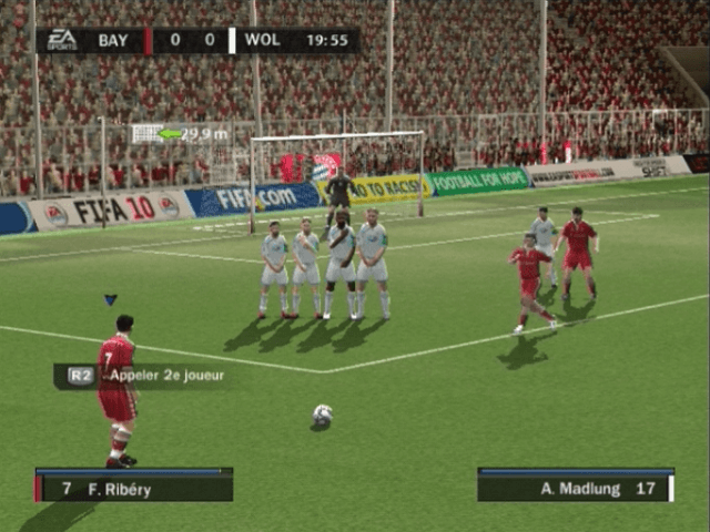 FIFA 10 screenshot 3 for Playstation 2